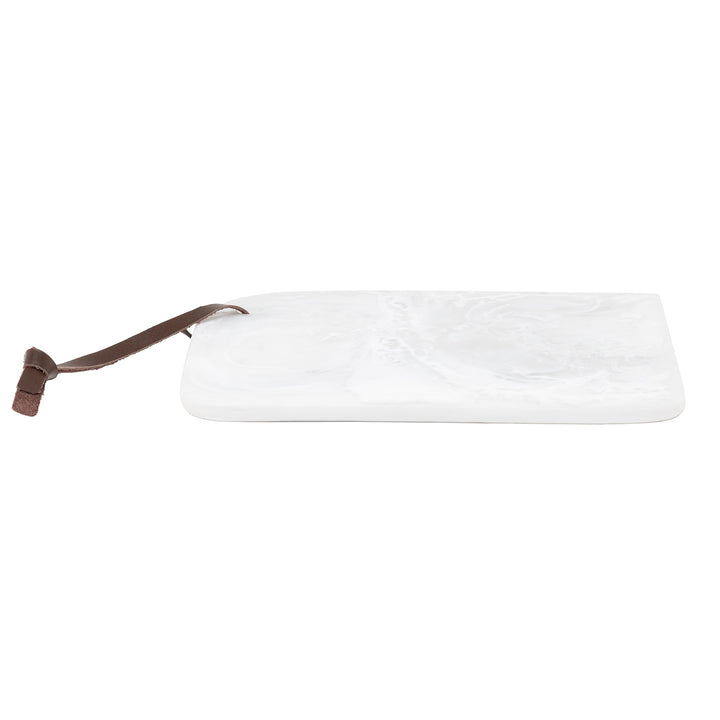 Noah White Swirled Serving Board Small