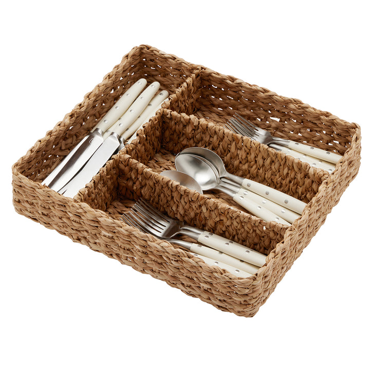 Palmer Natural Flatware Holder Brown Grass