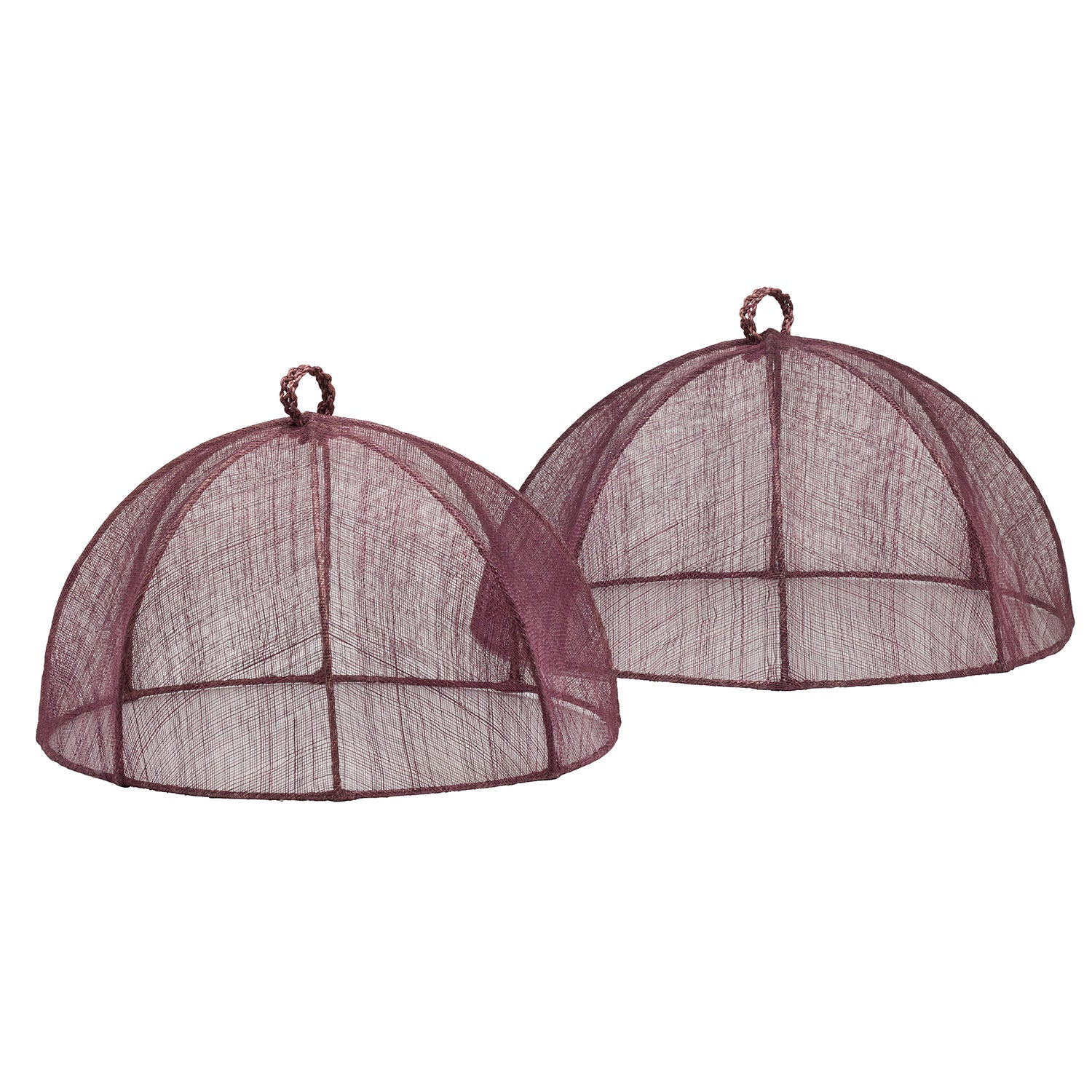 Rachel Amethyst Round Food Covers Set/2 - Thumbnail 2