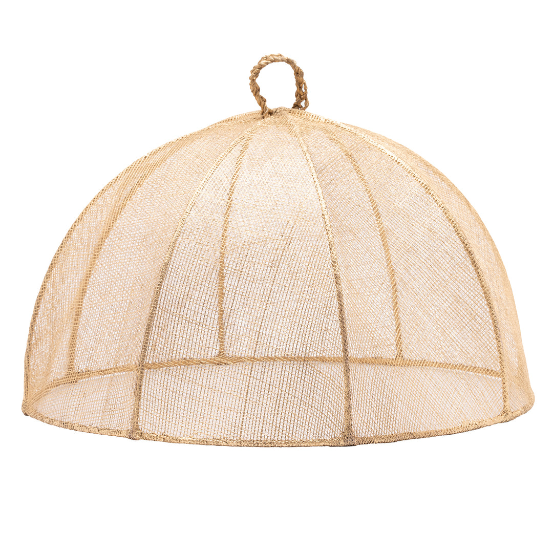 Rachel Gold Round Food Covers Set/2