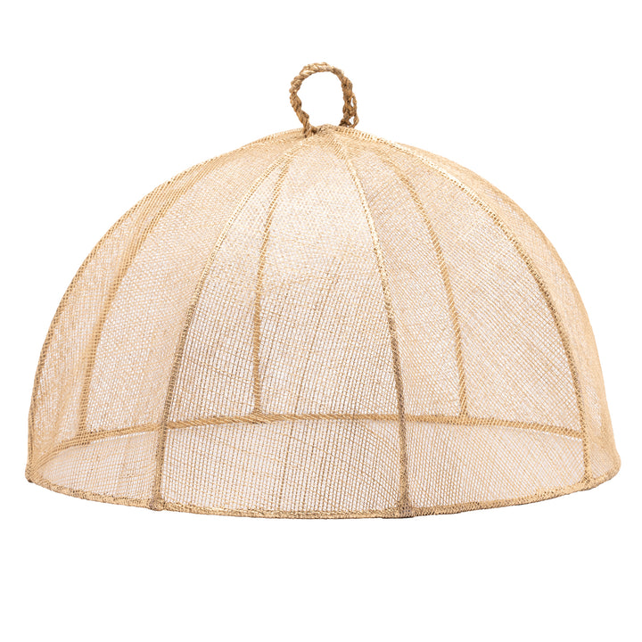 Rachel Gold Round Food Covers Set/2
