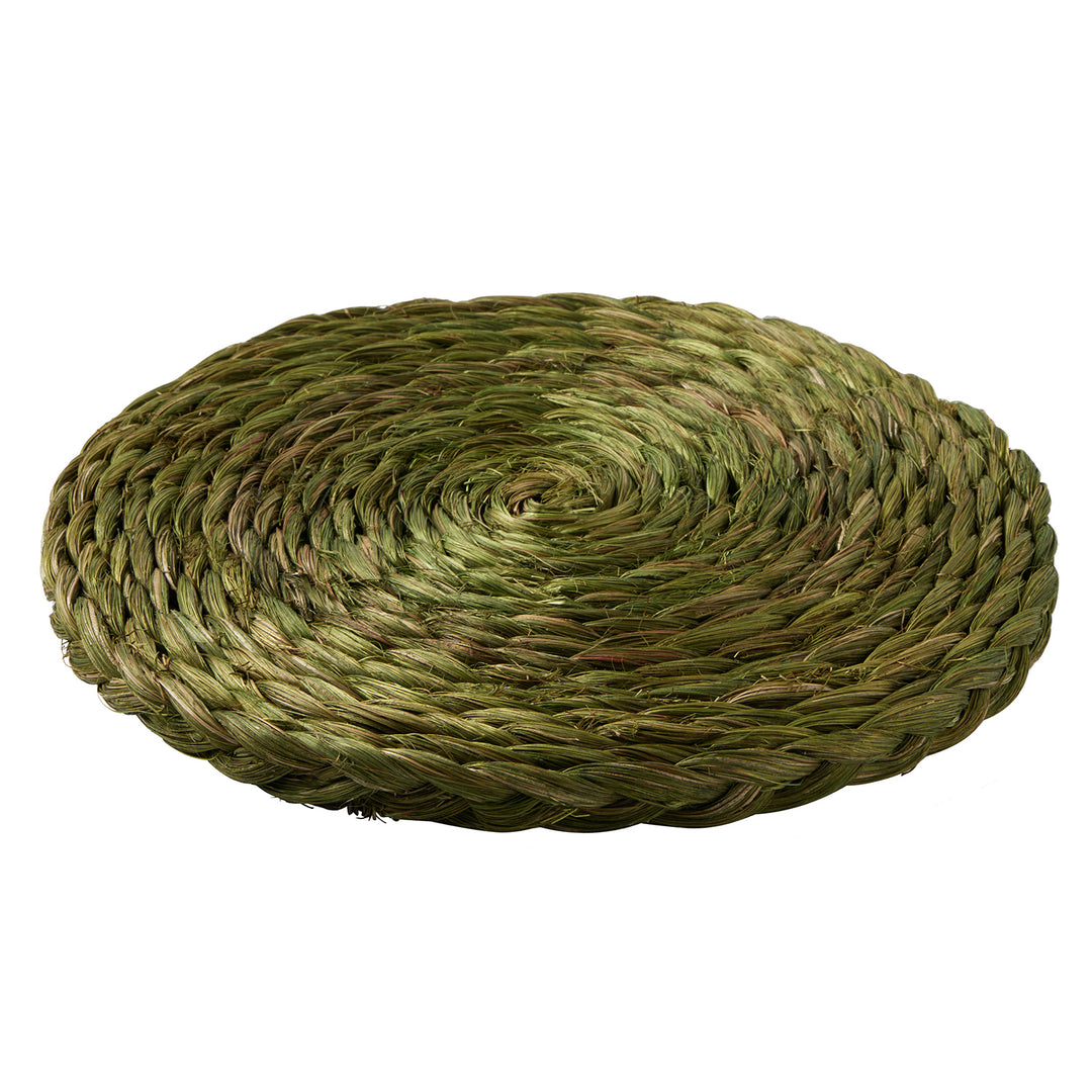 Reid Green Round Pot Trivets Abaca Set/2