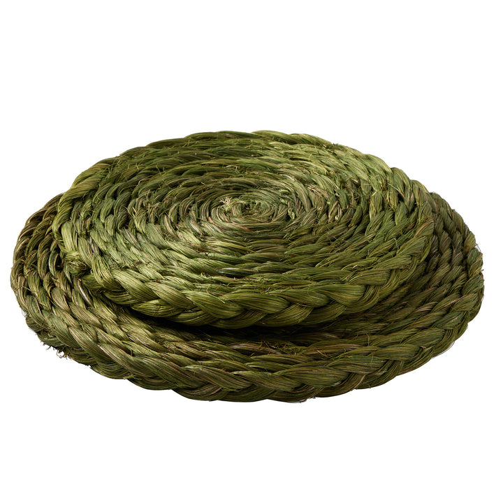 Reid Green Round Pot Trivets Abaca Set/2