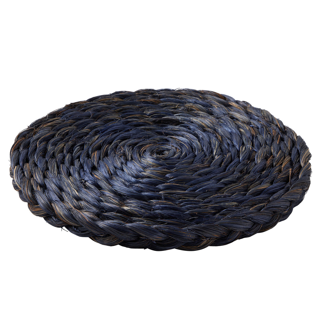 Reid Navy Round Pot Trivets Abaca Set/2