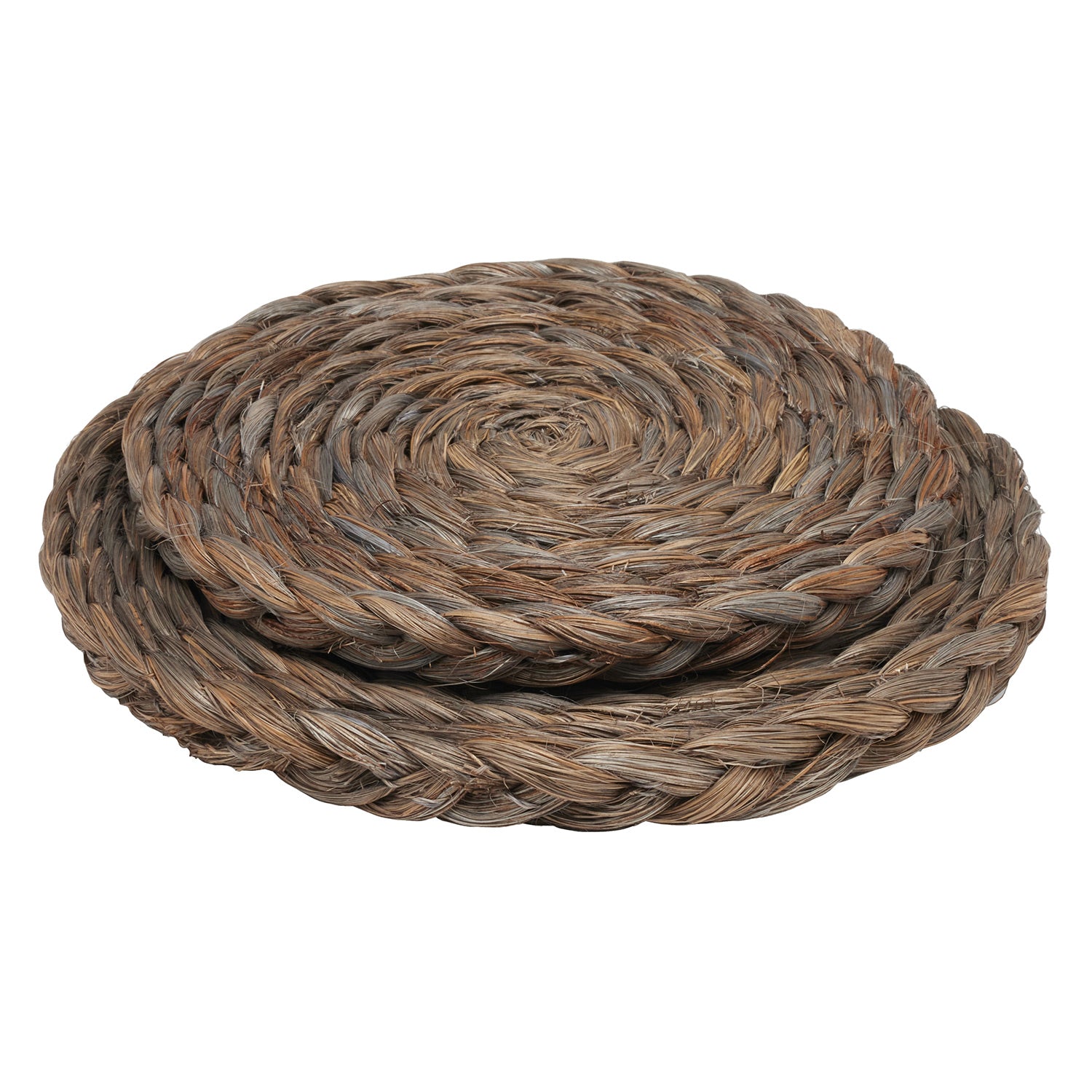 Reid Storm Dust Round Pot Trivets Abaca Set/2