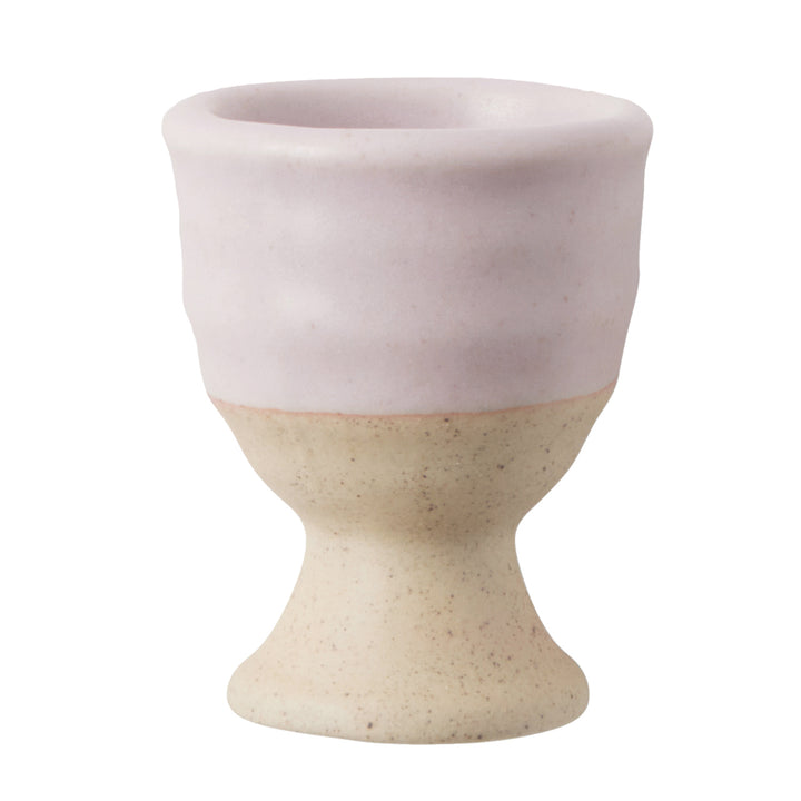 Rivka Pink Salt Glaze Egg Cups Set/4