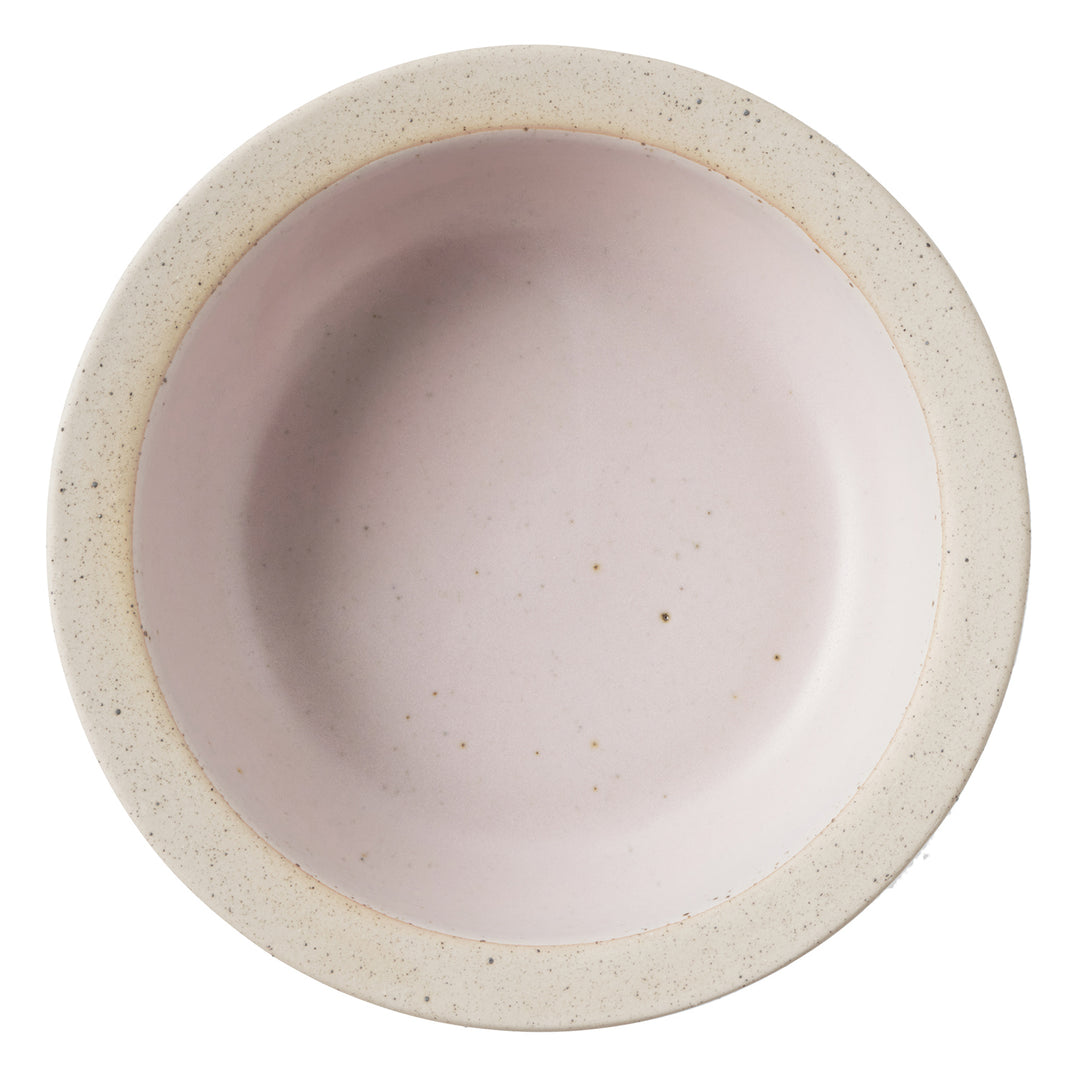 Rivka Pink Salt Glaze Serving Bowl (Medium) Set/2