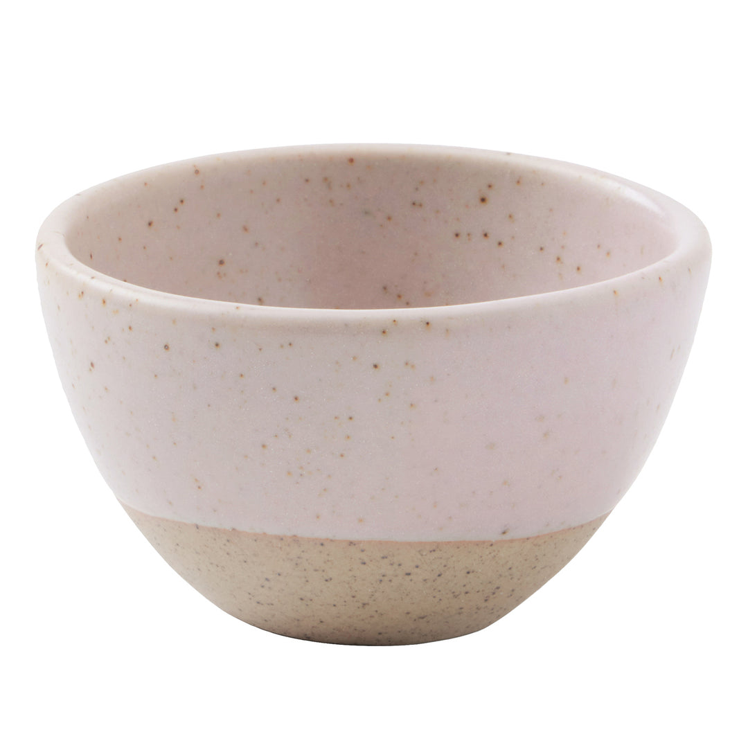 Rivka Pink Salt Glaze Pinch Bowls Set/3