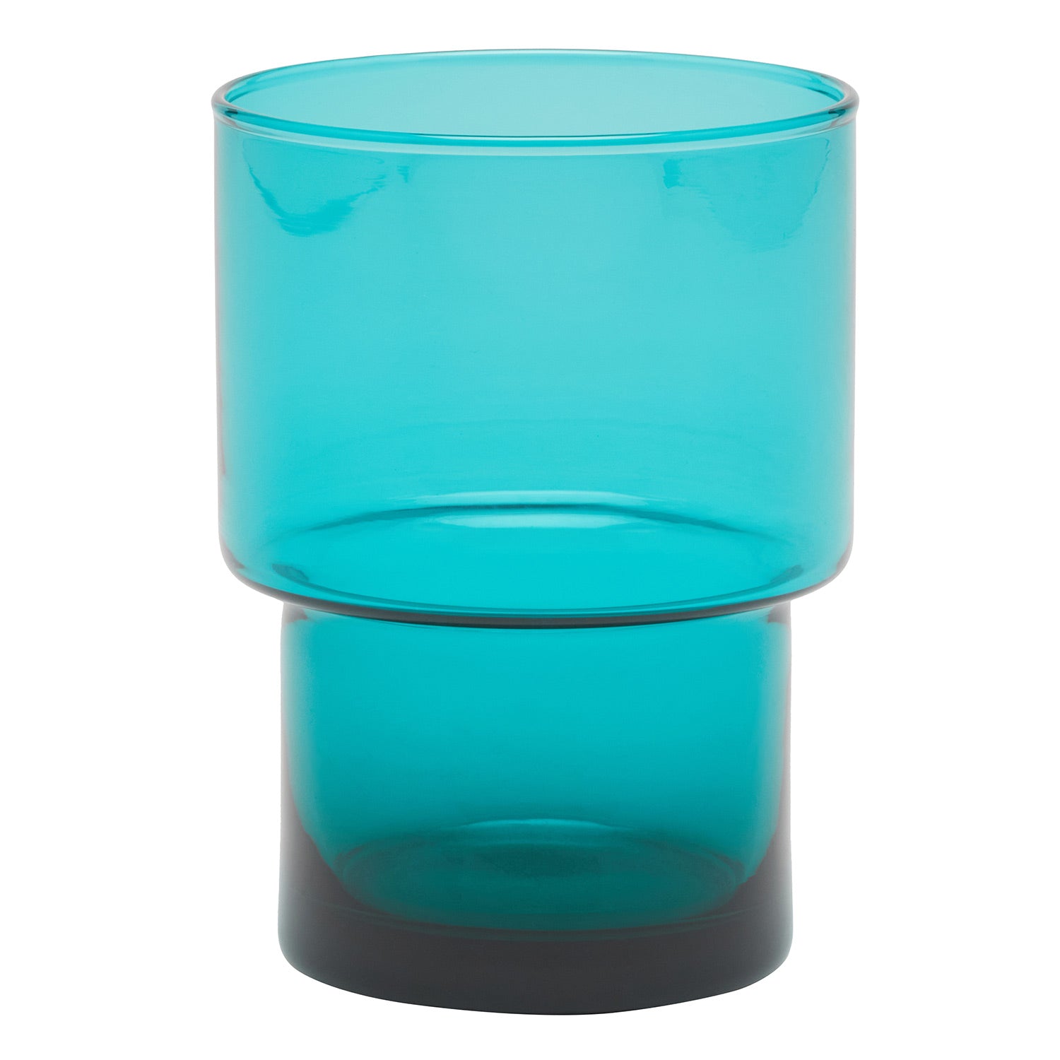 Samuel Teal Tumbler Glasses Set/6 - Thumbnail 3