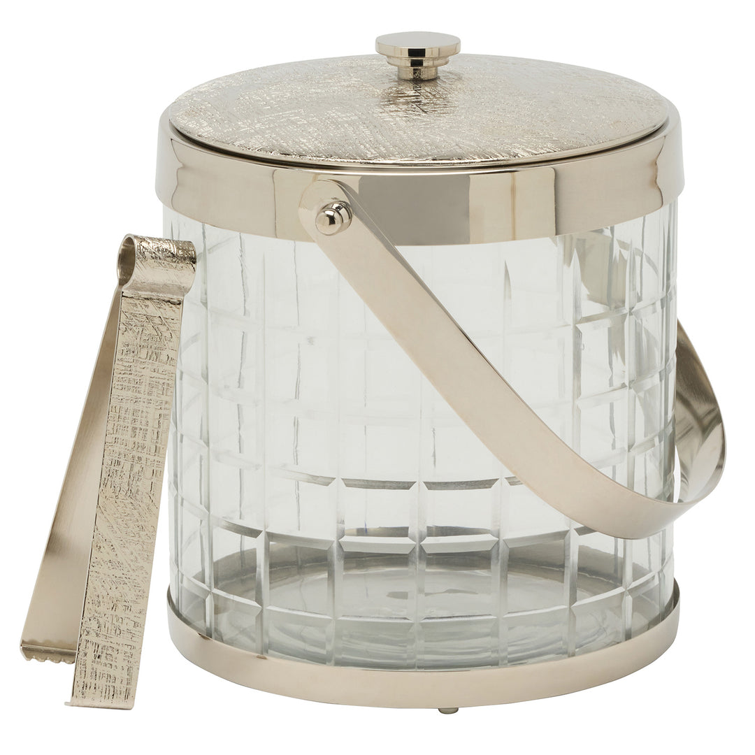 Sevasti Shiny Nickel Ice Bucket