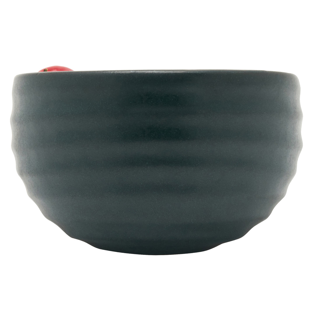 Starla Midnight Teal Serving Bowl Set/3