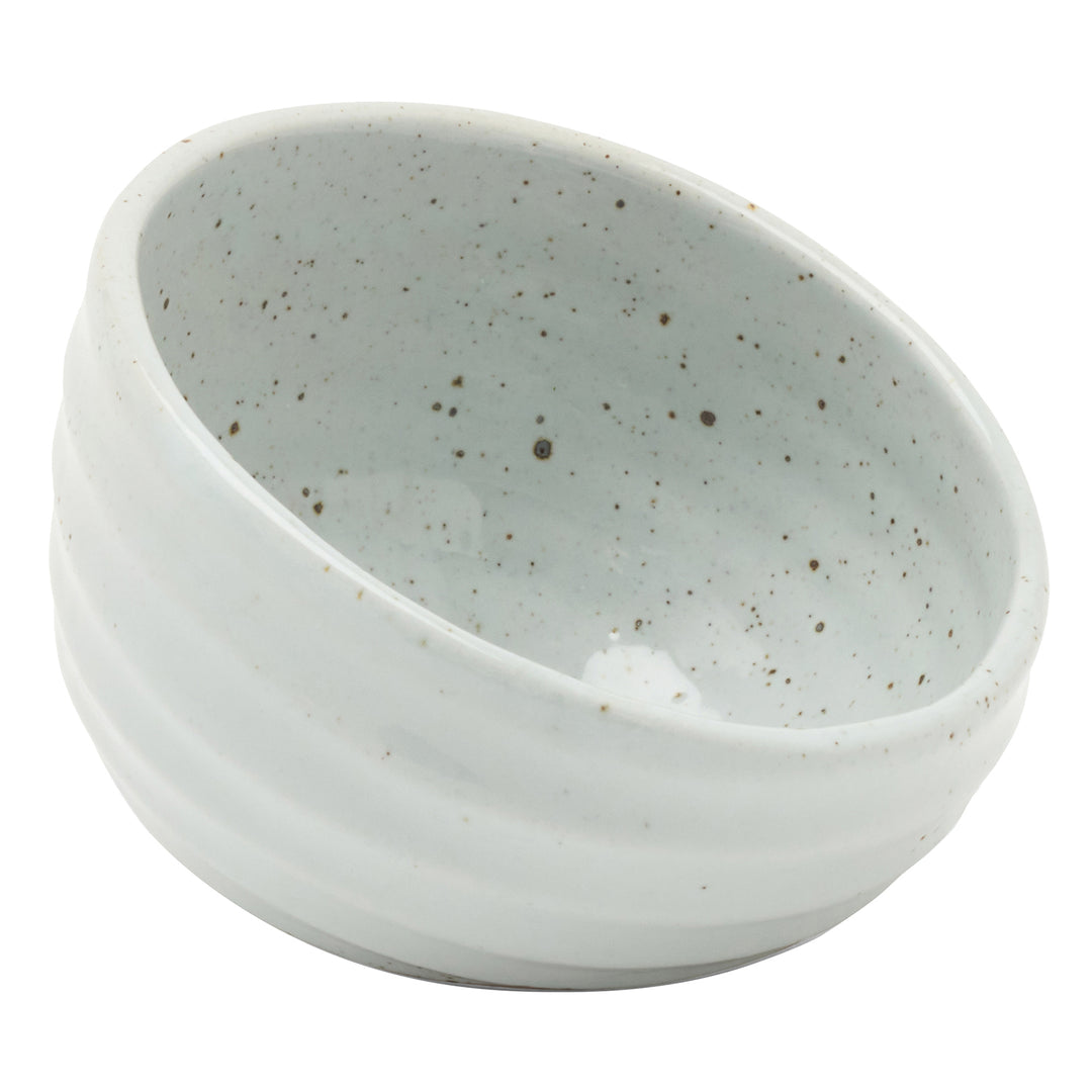 Starla White Salt Glaze Serving Bowl Set/3