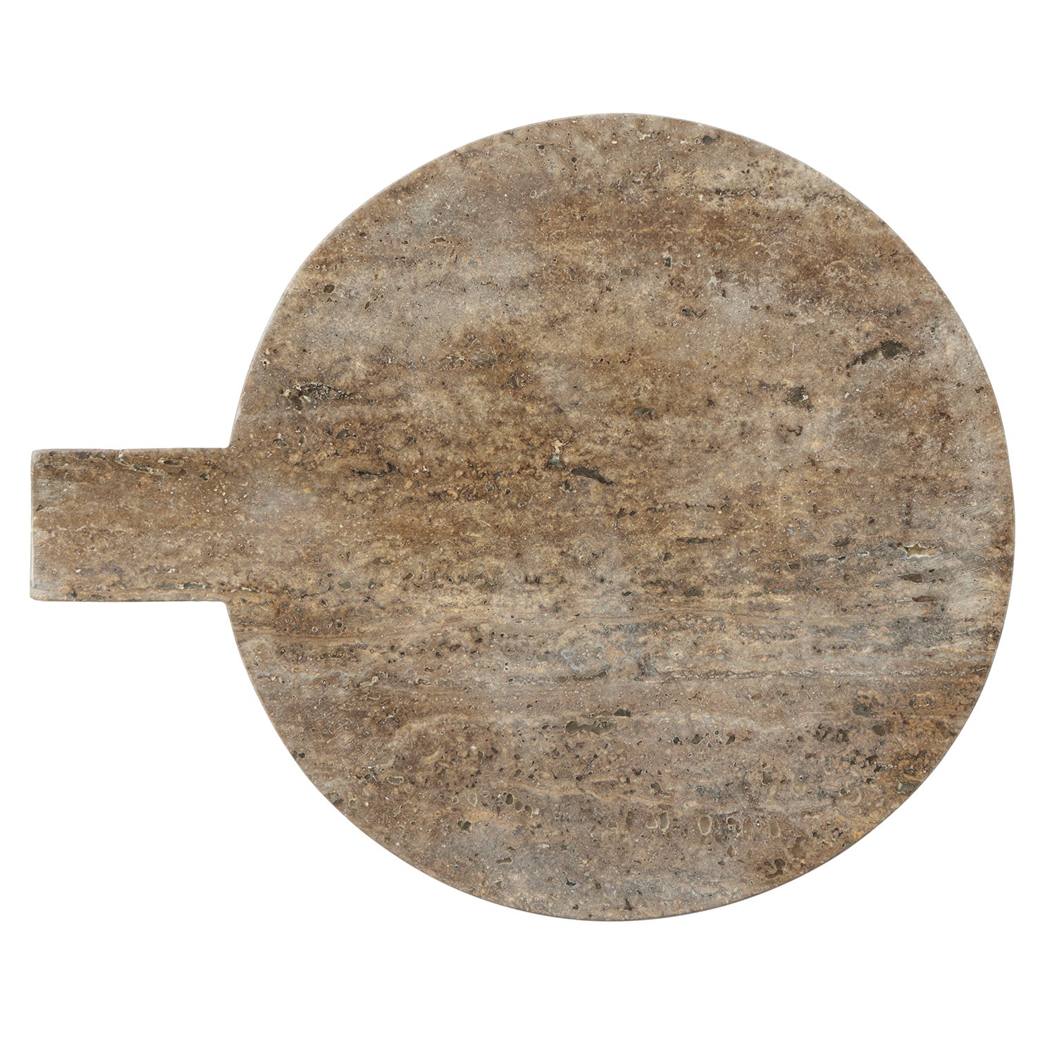 Blue Pheasant Stassi Noche Travertine Serving Board - Thumbnail 2