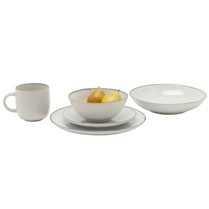 Tessa Gray Speckle Stoneware Dinnerware