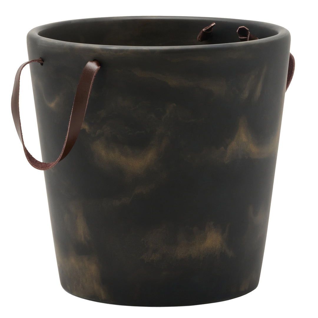 Wesley Black/Gold Swirled Champagne Bucket