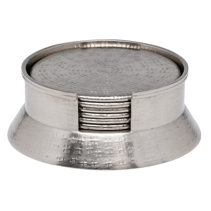Winsford Matte Pewter Coasters Set/6
