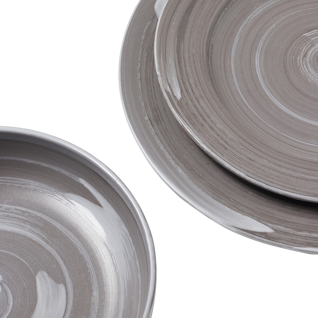 Wyatt Gray Marble Glaze Stoneware Dinnerware