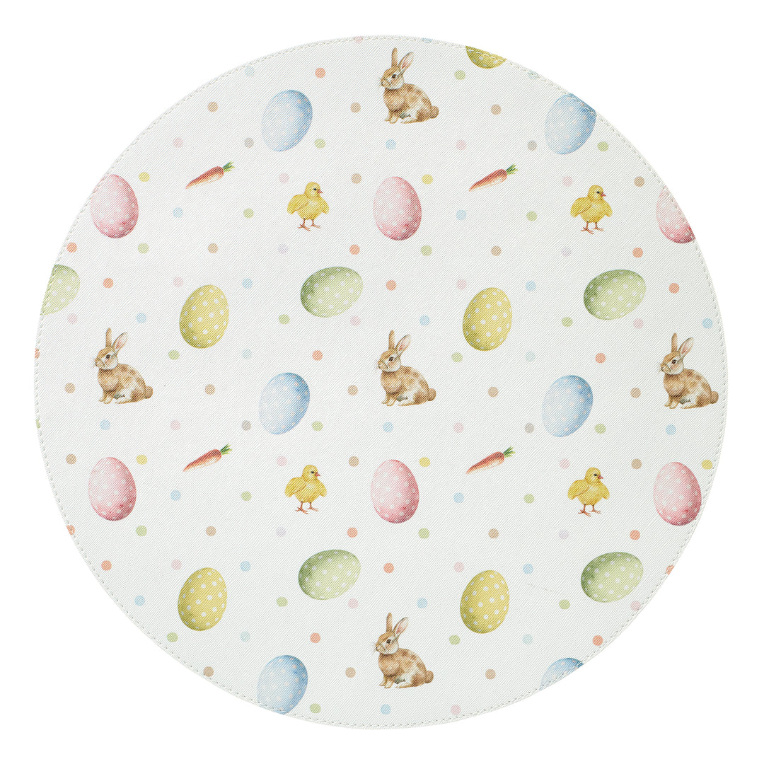 Bodrum Bunny Trail l Vinyl Placemats Set of 4