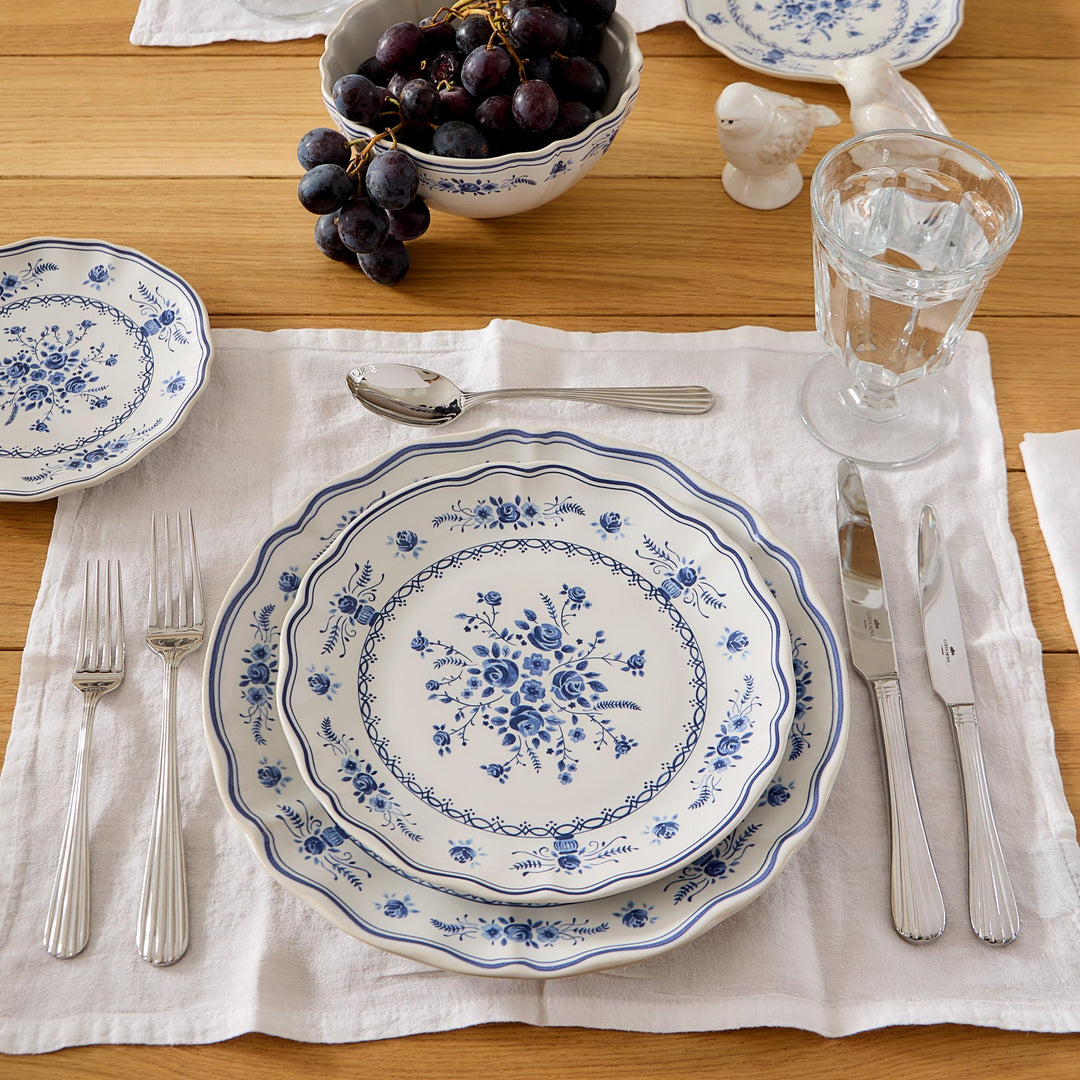 Costa Nova Douro Vintage Brushed Stainless Steel Flatware 5 Pc. Set