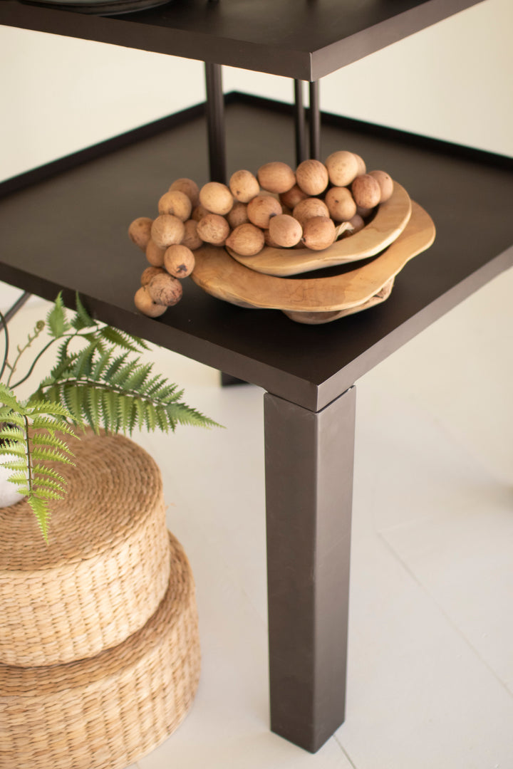 Four-Tiered Square Metal Store Display