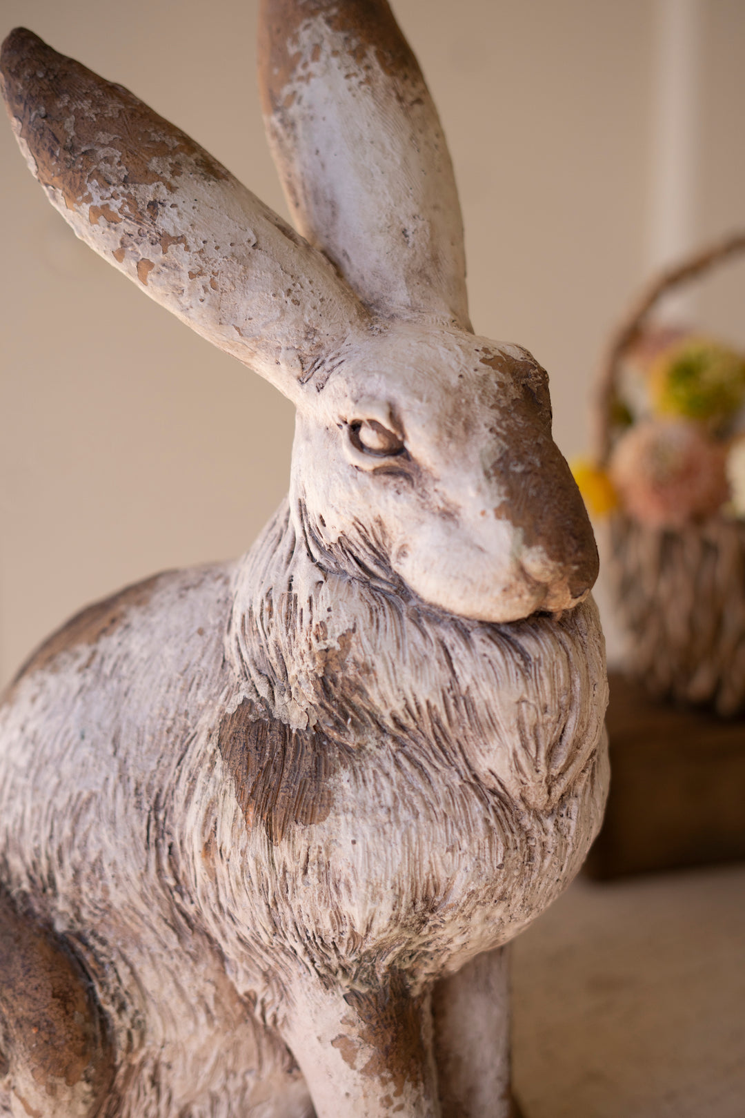 Faux Concrete Rabbit