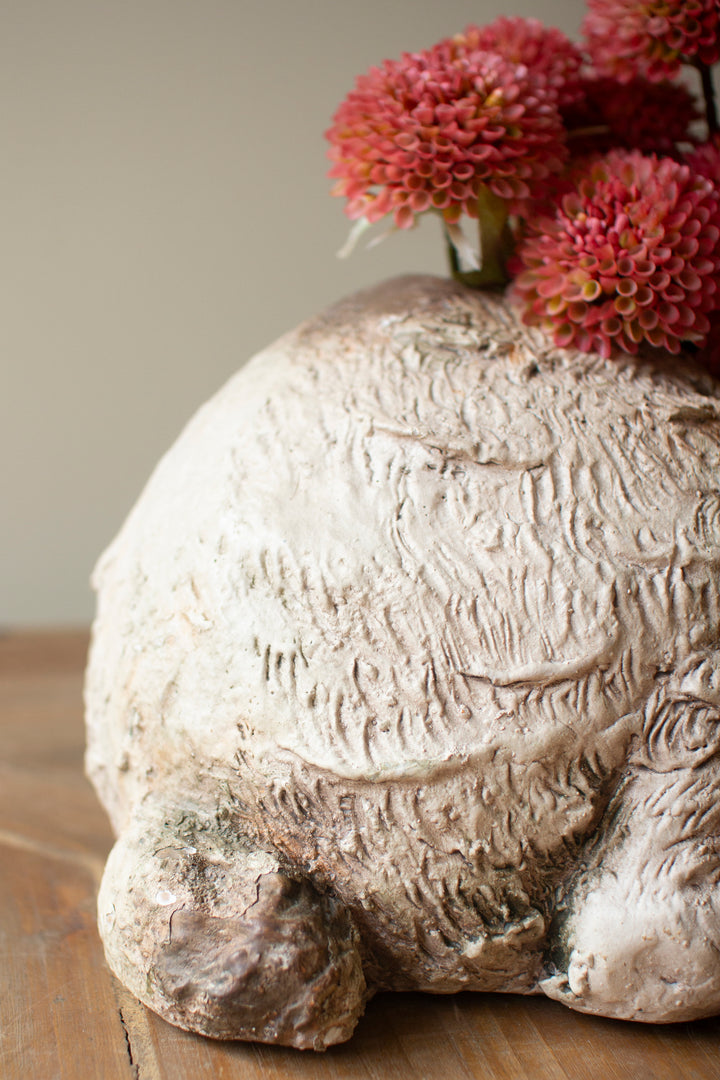 Faux Concrete Sheep Planter