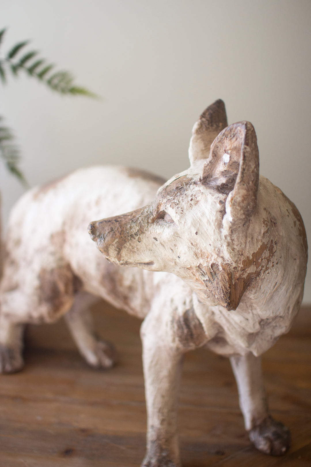 Faux Concrete Fox