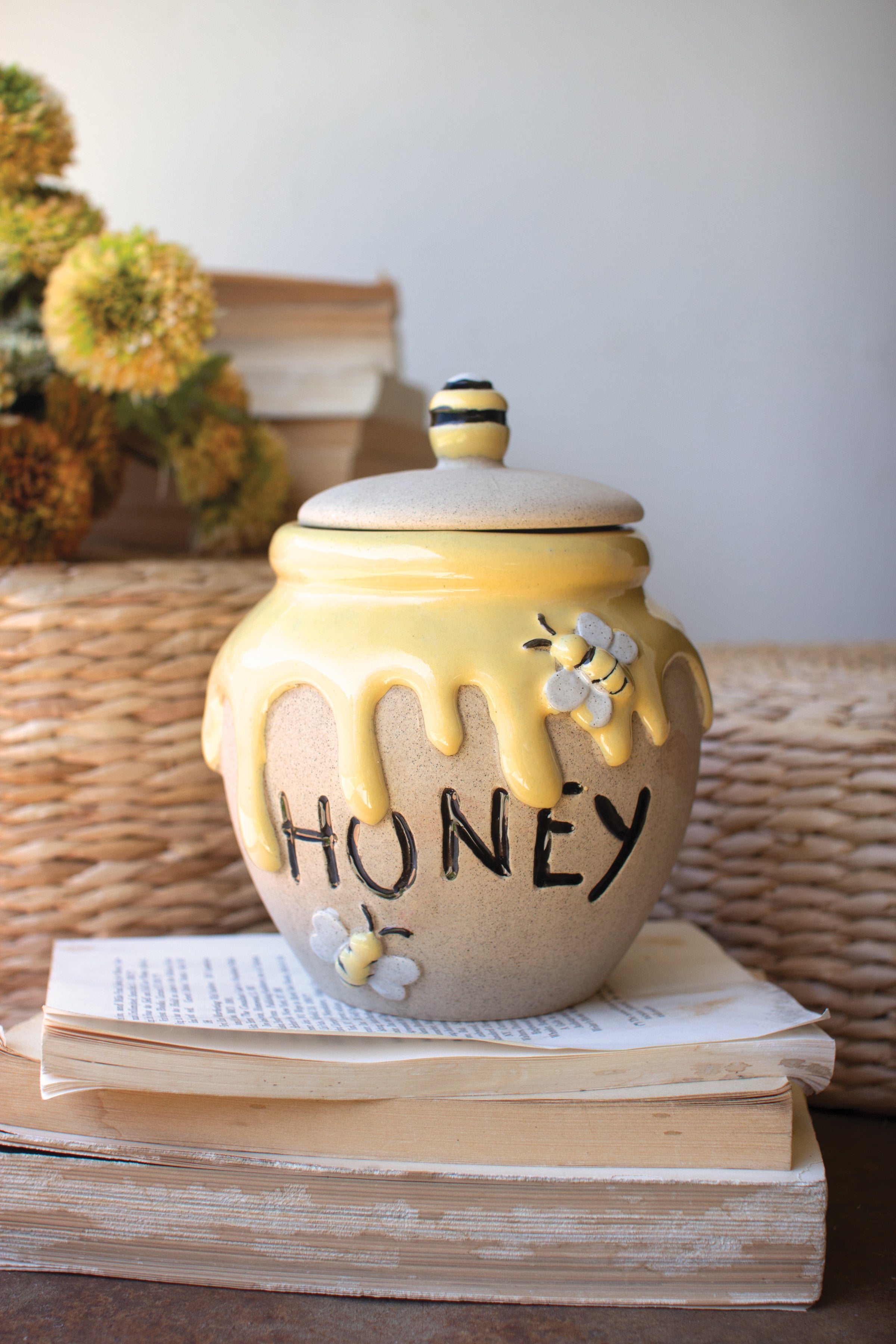 Ceramic Honey Jar - Thumbnail 4