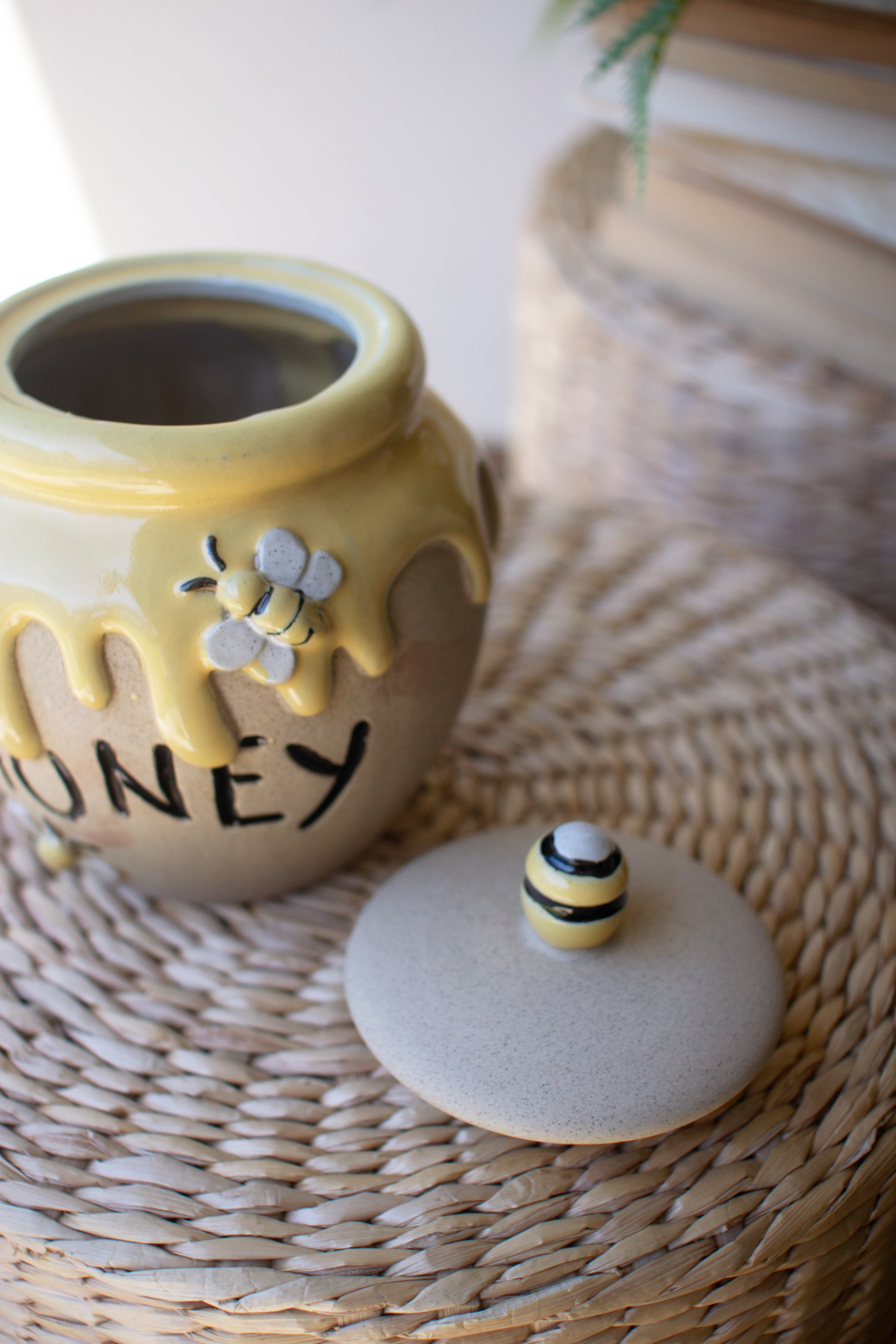 Ceramic Honey Jar - Thumbnail 5