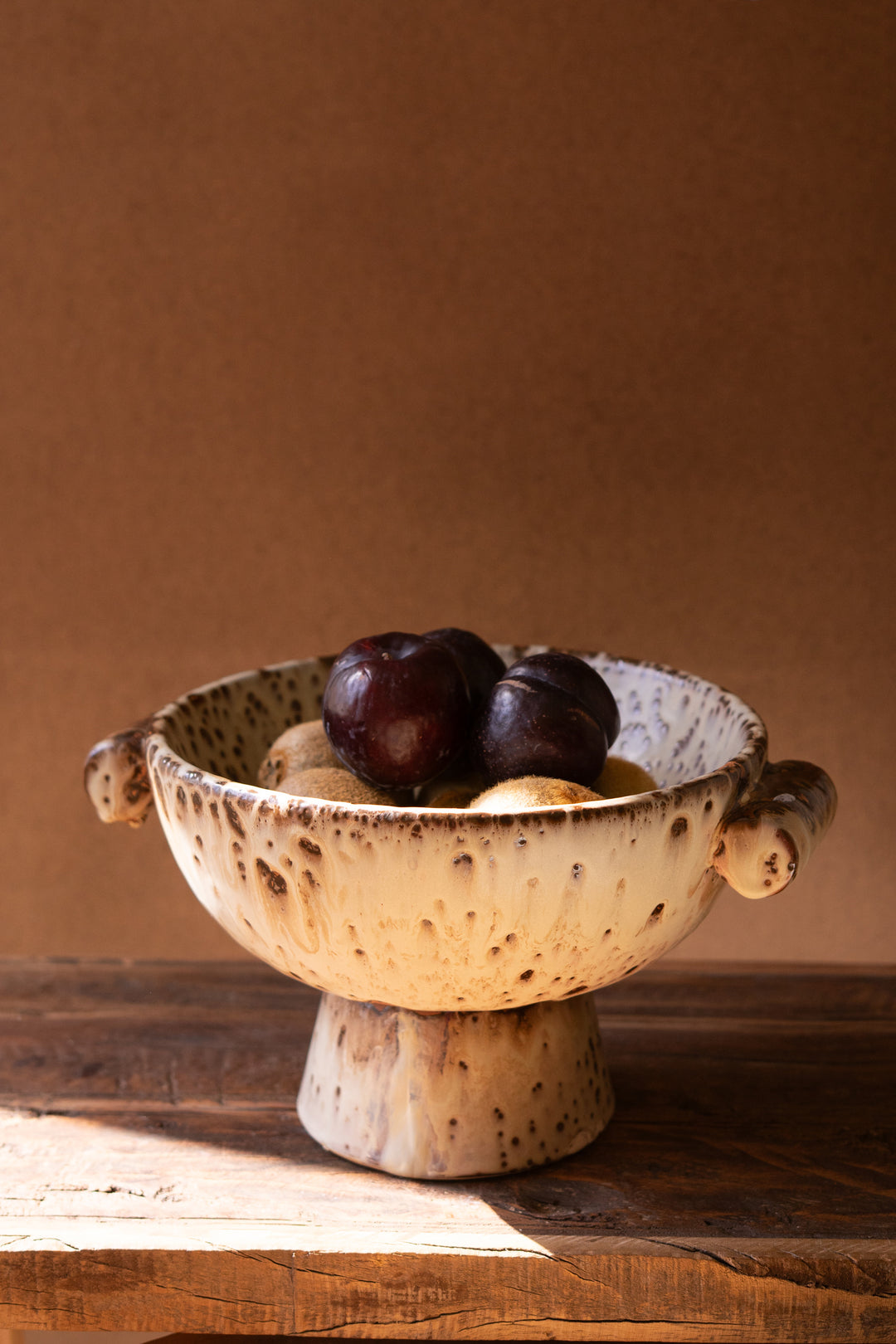 Rustic Ceramic Compote