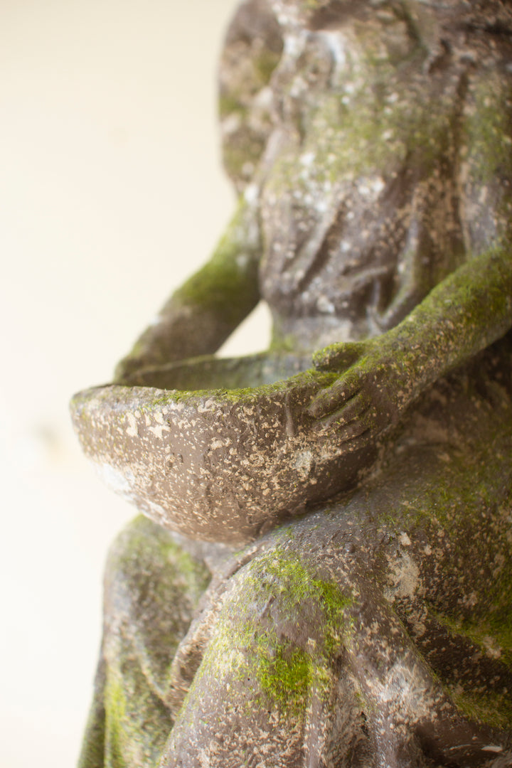 Faux Concrete Garden Angel