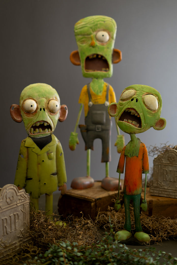 Set Of Three Spooky Halloween Creatures