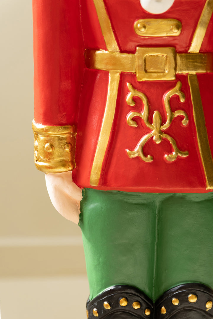 Set of 2 Resin Christmas Soldiers