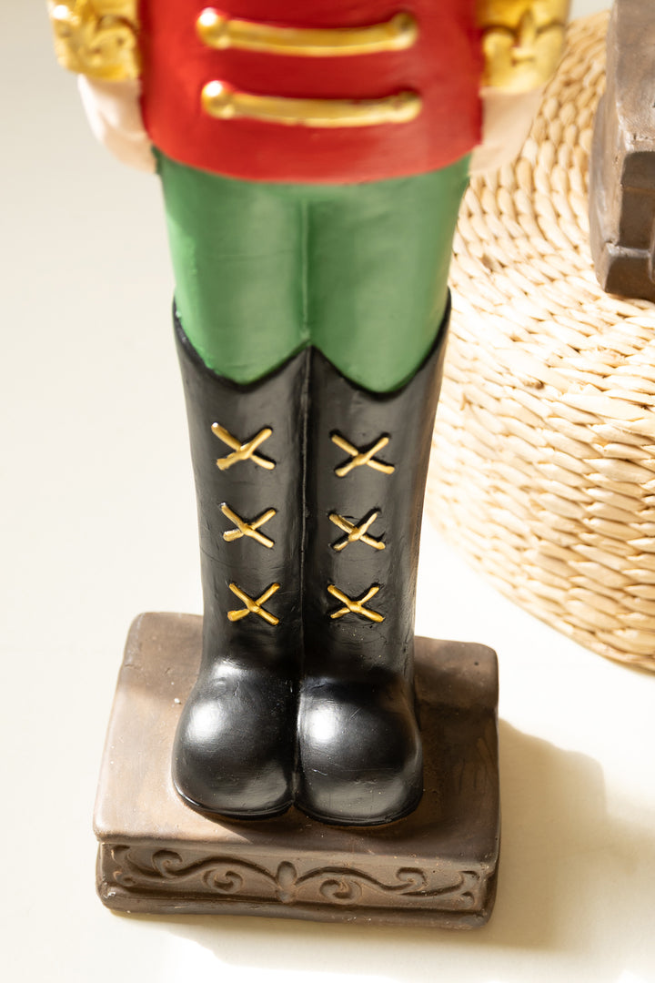 Set of 2 Resin Christmas Soldiers