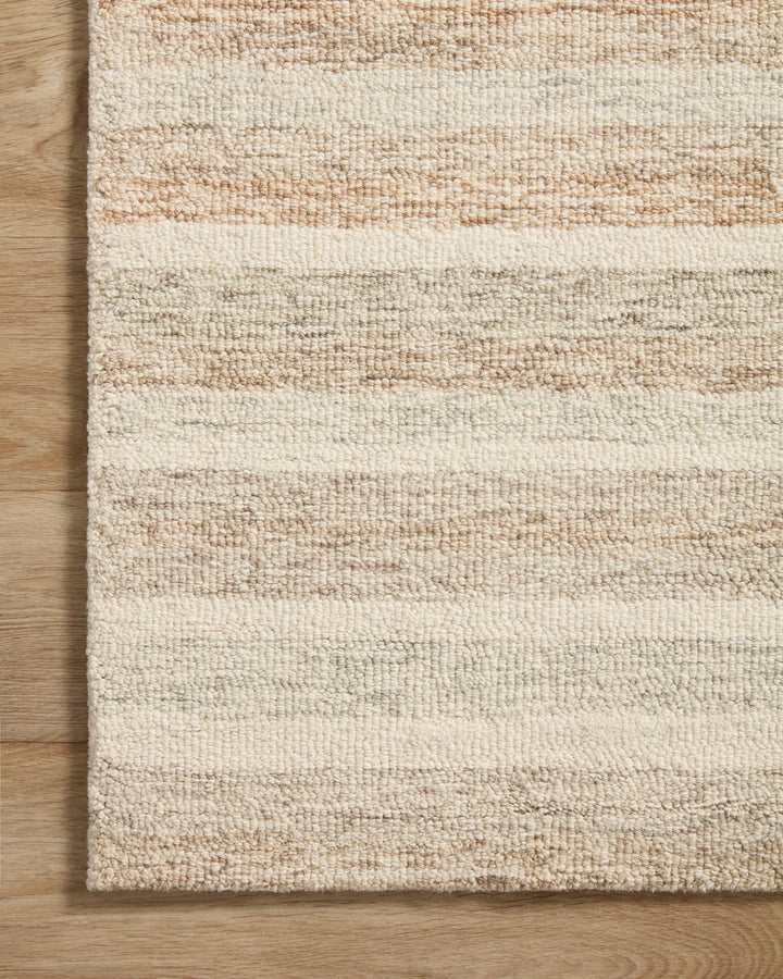 Chris Loves Julia x LoloiChris Ivory / Clay Accent Rug (CHR-03)