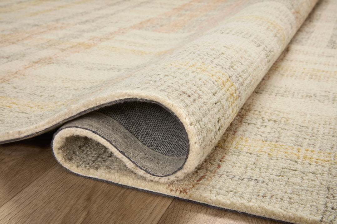 Chris Loves Julia x Loloi Natural / Multi Accent Rug (CHR-04)