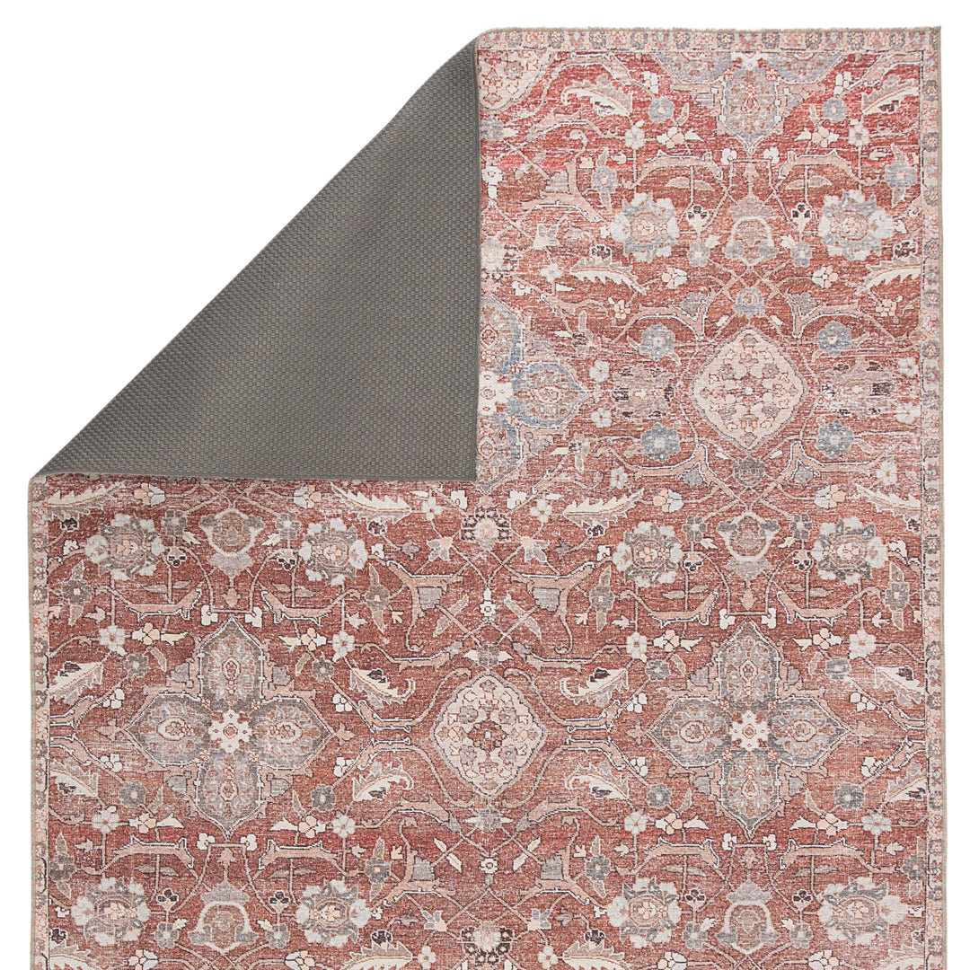 Jaipur Living Aden Indoor/ Outdoor Oriental Red/ Gray Area Rug (CHATEAU - CHT02)