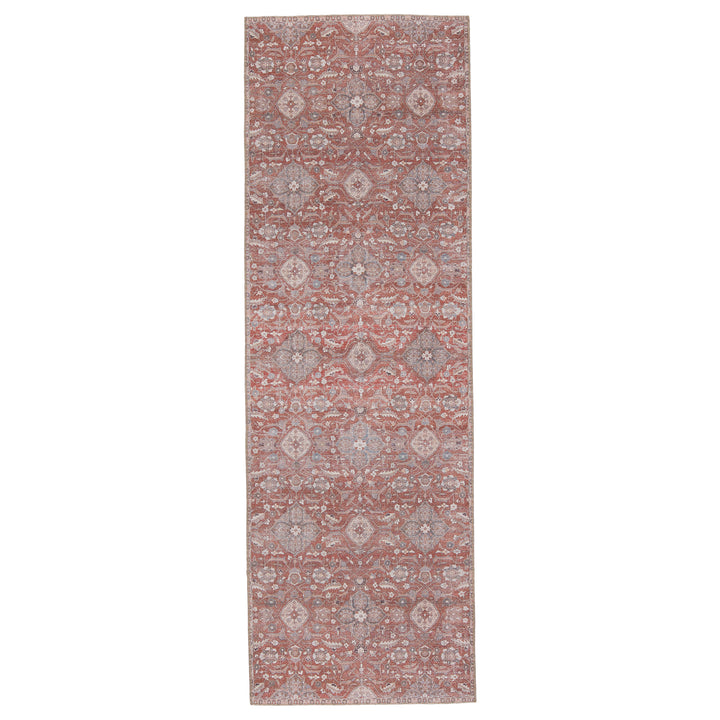 Jaipur Living Aden Indoor/ Outdoor Oriental Red/ Gray Area Rug (CHATEAU - CHT02)