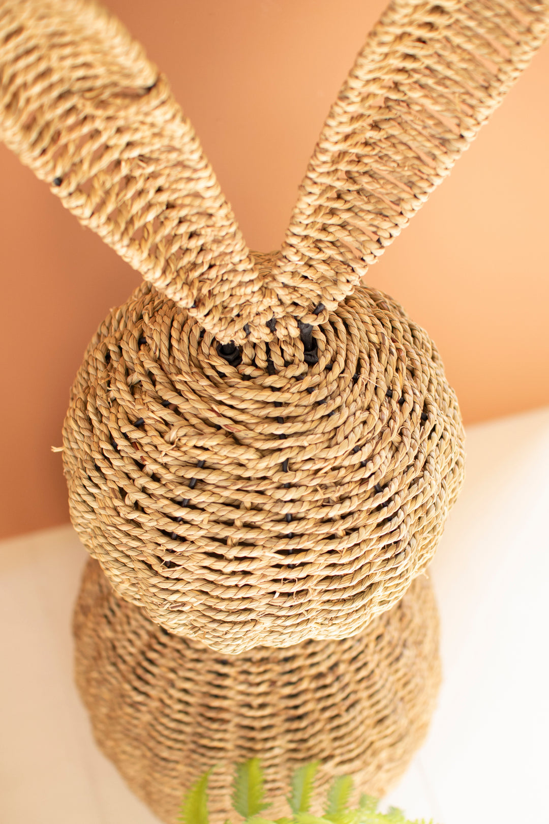 Set of 2 Giant Woven Vine Rabbits