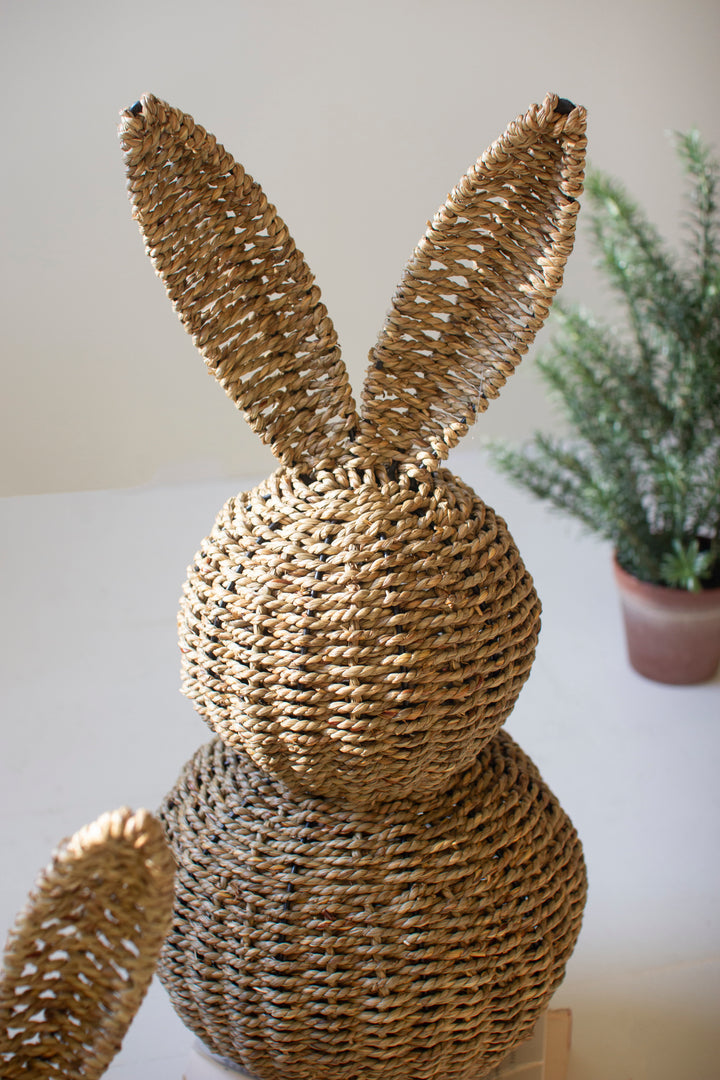 Set of 3 Woven Vine Easter Rabbits