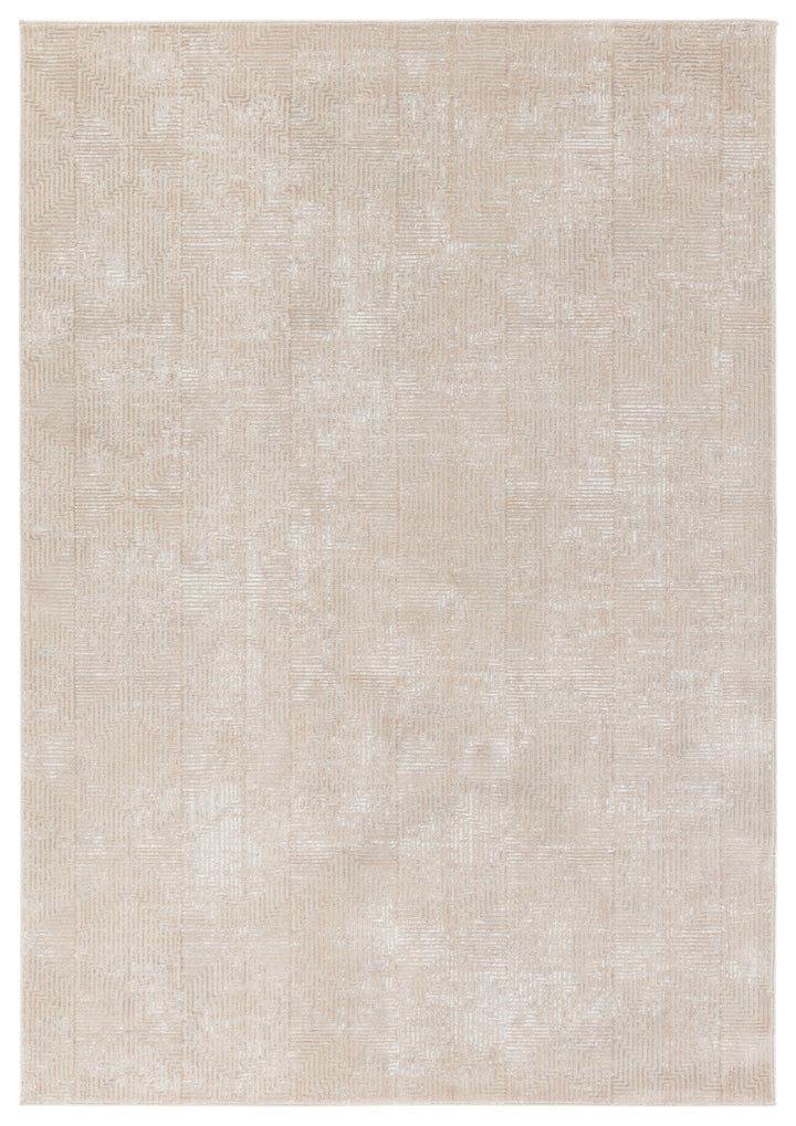 Jaipur Living Ottavia Geometric Light Gray/Beige Area Rug (CIRQUE - CIQ49)