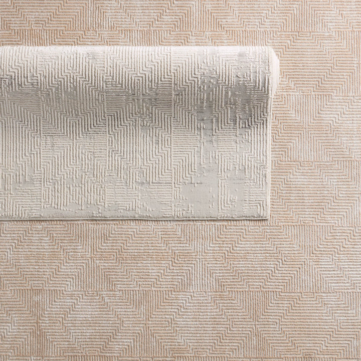 Jaipur Living Ottavia Geometric Light Gray/Beige Area Rug (CIRQUE - CIQ49)