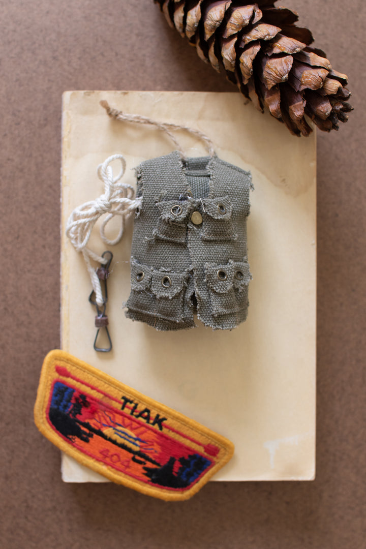 Set of 4 Backpack Christmas Ornaments