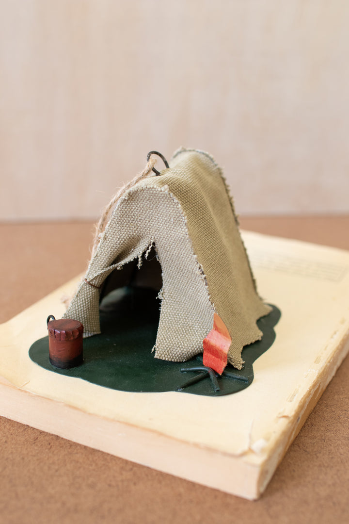 Set of 4 Tent Ornaments