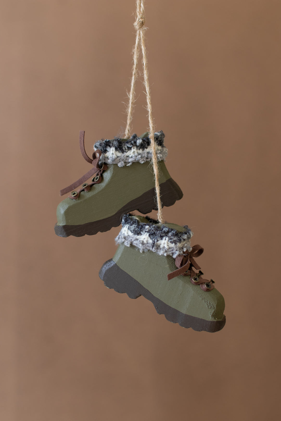 Green Boots Christmas Ornament (Set of Six)