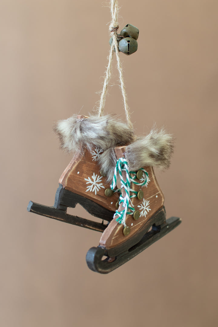 Pair of Skates Christmas Ornament (Set of Six)