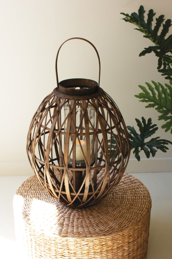 Woven Bamboo Lantern