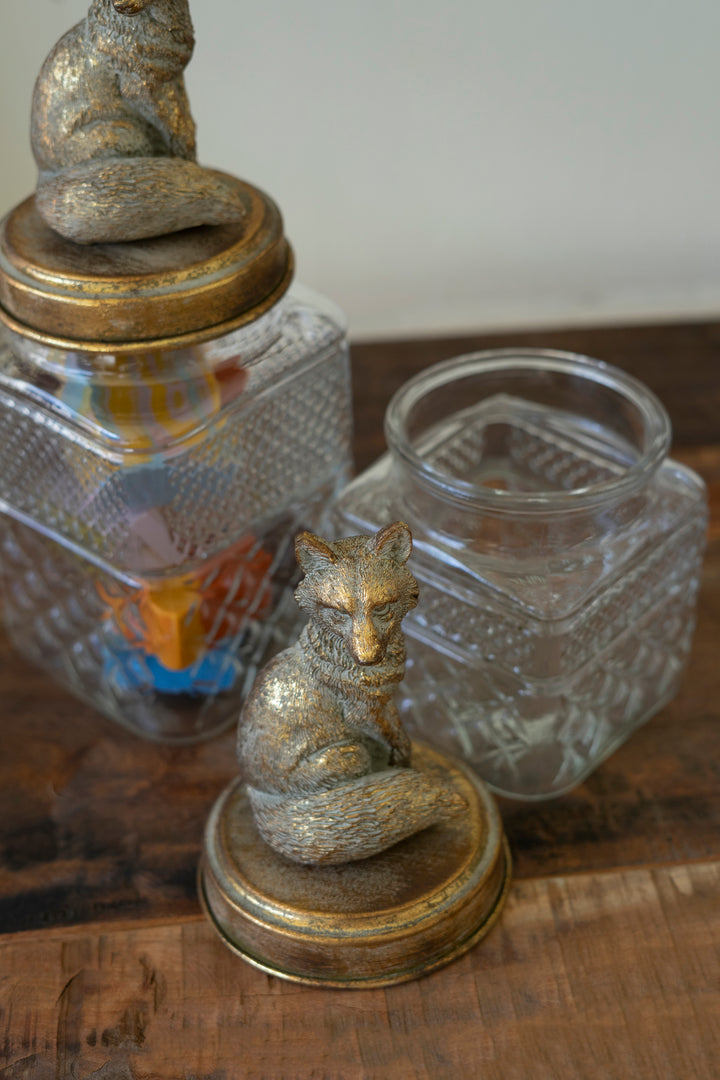 Set of 2 Fox Canisters