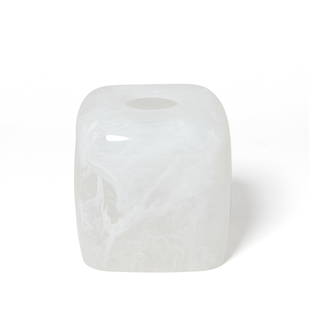 Roselli Trading Clouds White Resin Bathroom Accessories