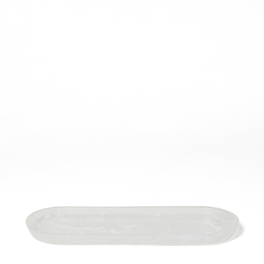 Roselli Trading Clouds White Resin Bathroom Accessories